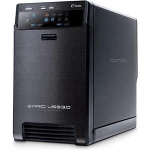 Fantec QB-X2US3R disk array Tower Zwart