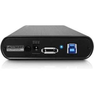 Fantec DB-ALU3e - Harde schijf behuizing - 3.5 inch - Zwart