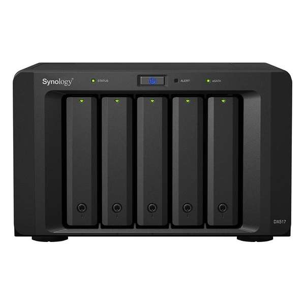 5-Bay Expansion Unit for increasing Capacity of the DiskStation 1517+ - 1817+ 3years warranty