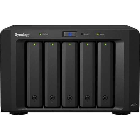 5-Bay Expansion Unit for increasing Capacity of the DiskStation 1517+ - 1817+ 3years warranty