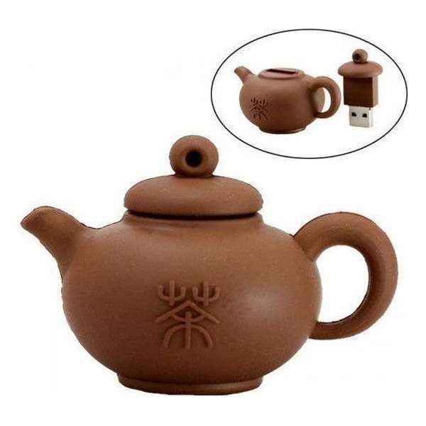 Theepot usb stick 32GB -1 jaar garantie – A graden klasse chip
