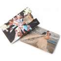 Hout creditcard usb stick foto of naam bedrukken