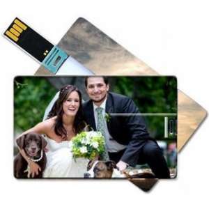 Creditcard usb stick met eigen foto