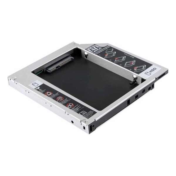 2,5 inch Universal Second HDD Caddy, SATA naar SATA HDD Harde schijf Caddy, Dikte: 12,7 mm