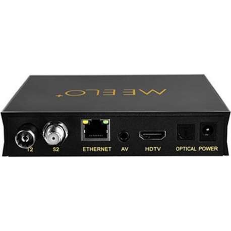 MEELO+ UNO2 MET DVB-C / T2 & S2 TUNER - 1GB / 8GB ANDROID TV BOX