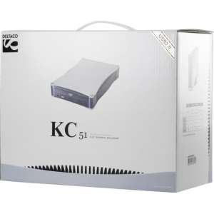 Deltaco MAP-KC51U, 3.5'' behuizing voor externe hardeschijf, IDE naar USB 2.0 - aluminium