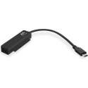 Ewent EW7075 kabeladapter/verloopstukje USB 3.1 Gen1 Type-C SATA Zwart