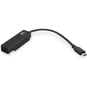 Ewent EW7075 kabeladapter/verloopstukje USB 3.1 Gen1 Type-C SATA Zwart