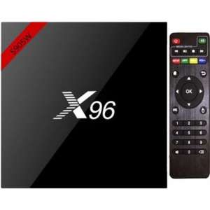 X96 PRO Android TV Box  Plug and Play box. Quad Core S905X processor met 2GB/16GB. Android 6.0 en Kodi 16.1. 4K resolutie