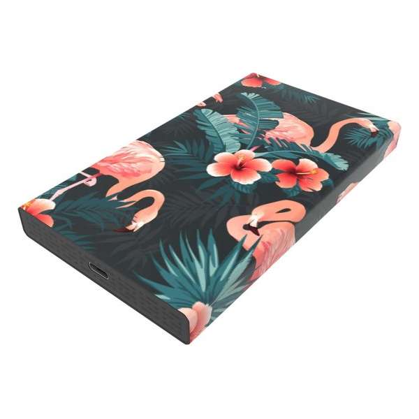 Venditio Externe harde schijf - 1 TB - Flamingo