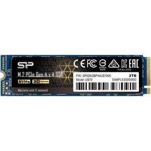 SILICON POWER SSD P44US70 2TB M.2 PCIe Gen4 x4 NVMe 5000/4400 MB/s
