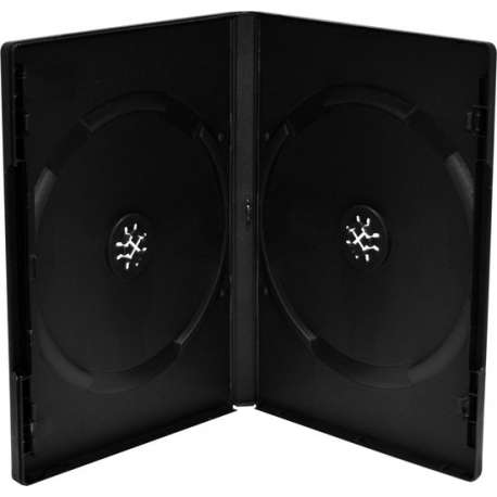 DVD doosje MediaRange 50pcs Double black bulk