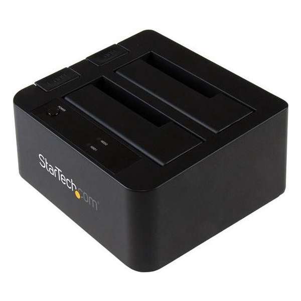 StarTech.com USB 3.1 (10bps) dubbel harddisk docking station voor 2,5 en/of 3,5'' SATA SSD/HDD