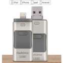 USB stick – flashdrive 64GB – voor iPhone Android en PC of Mac - Zilver
