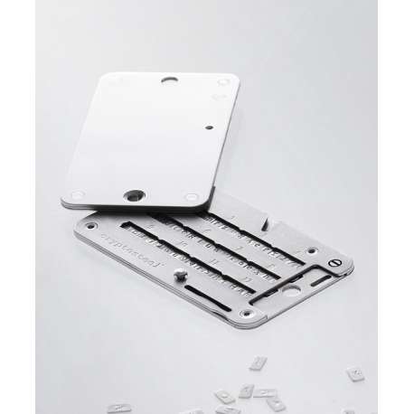 Cryptosteel Mnemonic - Cold storage wallet voor cryptocurrency