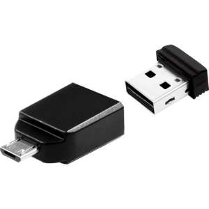 Verbatim Store' n' Go Nano 32GB USB 2.0 Type-A Zwart USB flash drive