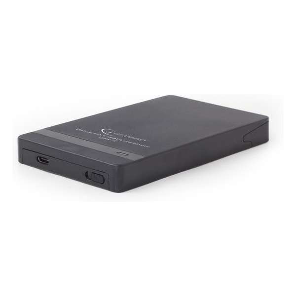 Externe USB 3.1 2.5" HDD behuizing, Type-C, zwart