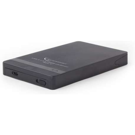 Externe USB 3.1 2.5" HDD behuizing, Type-C, zwart