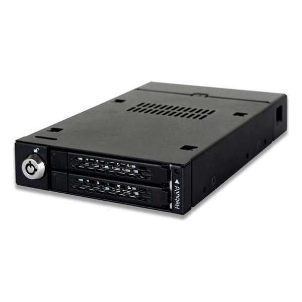 Icy Dock ToughArmor HDD-/SSD-behuizing 2.5'' Zwart