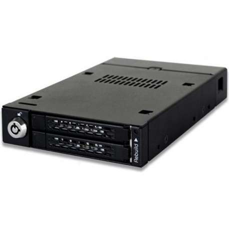 Icy Dock ToughArmor HDD-/SSD-behuizing 2.5'' Zwart