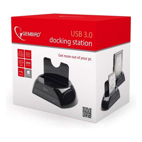 Gembird HD32-U3S-2 - USB 3.0 docking station, SATA