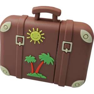 Ulticool USB stick reis travel koffer zon palmboom retro vintage 64GB high speed (USB 3.0)