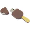 Ulticool USB-stick - Ijsje Chocolade - 16 GB - Zomer - Bruin Wit