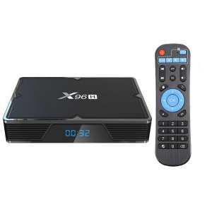 X96H mediaspeler | 4/32 GB | Android 9 | Allwinner H6 | Dual-band Wifi | KODI 18.6 | Bluetooth | Android tv box model 2020