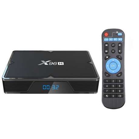 X96H mediaspeler | 4/32 GB | Android 9 | Allwinner H6 | Dual-band Wifi | KODI 18.6 | Bluetooth | Android tv box model 2020