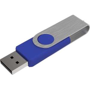 Venditio USB Twister - 2 GB - Blauw - 10 stuks