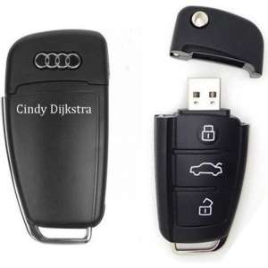 Audi autosleutel usb stick met naam 8GB