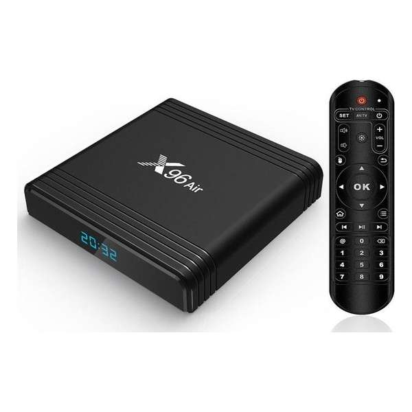 X96 AIR mediaspeler| Amlogic S905X3 | 8K| 2/16 GB | Android 9 | KODI 18.6 | Android tv box model 2020 X96 AIR mediaspeler| Amlogic S905X3 | 8K| 2/16 GB | Android 9 | KODI 18.6 | Android tv box model 2020