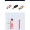 P.C.K. OTG Flash Drive voor iPhone/iPad/iPod, Android en PC - USB-stick - 64 GB ZILVER