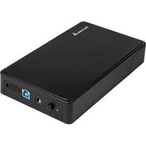 USB 3.0 Externe Harde Schijf Behuizing 3,5 inch Sata - Zwart