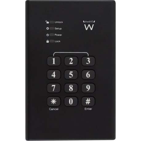 Ewent EW7040 behuizing voor opslagstations 2.5'' HDD-/SSD-behuizing Zwart