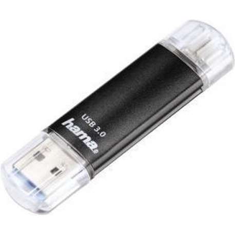 Hama 00124001 USB flash drive 128 GB USB Type-A / Micro-USB 3.2 Gen 1 (3.1 Gen 1) Zwart