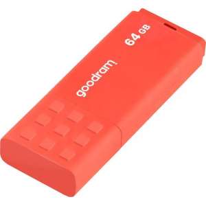 GOODRAM USB3.0 Flash Drive, 64 GB, UME3, USB A connector, Orange, 60/20 MB/s (USB3/2/1.1 comp)