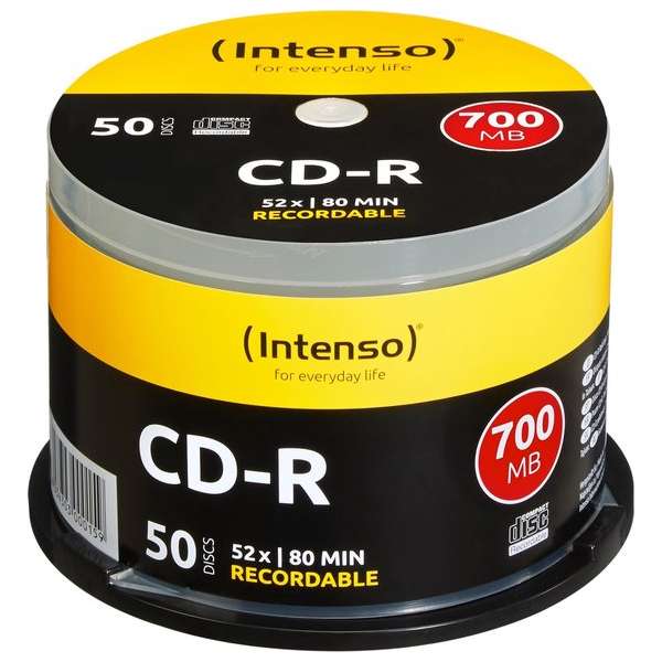 Intenso CD-R 700Mb 52x spindel (50)