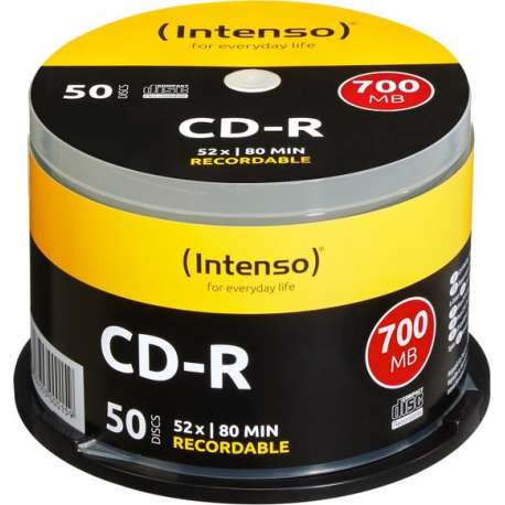 Intenso CD-R 700Mb 52x spindel (50)