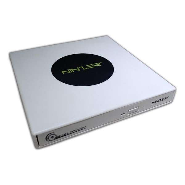 Ninzer® Externe DVD/CD ± RW, Speler en Brander Optische Drive | Wit