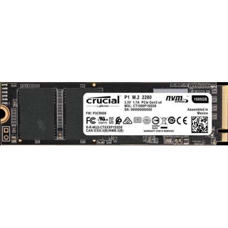 Crucial P1 M.2 1000 GB PCI Express 3.0 NVMe