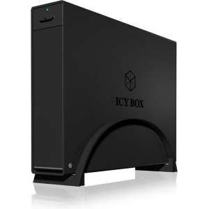 ICY BOX IB-366-C31 behuizing voor opslagstations 3.5'' HDD-behuizing Zwart