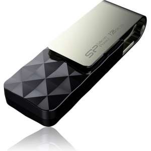 USB-Stick  128GB Silicon Power  USB 3.0  B30   zwart