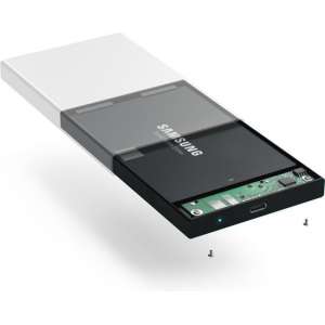 Satechi TYPE-C HDD/SSD Enclosure - Silver