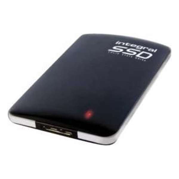 Integral draagbare SSD harde schijf, 480 GB, zwart