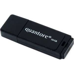 Usb-stick quantore 16gb 2.0 zwart