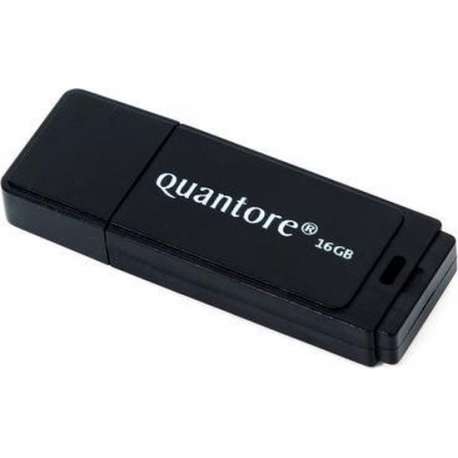 Usb-stick quantore 16gb 2.0 zwart