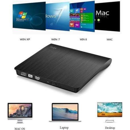 Plug & Play DVD/CD speler USB -