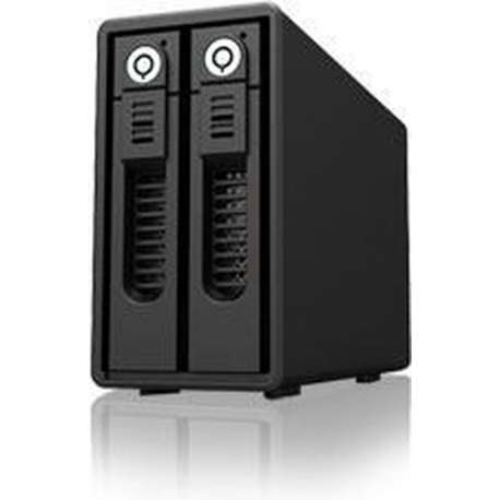 Raidon GR3660-B3 behuizing voor opslagstations 3.5'' HDD-behuizing Zwart