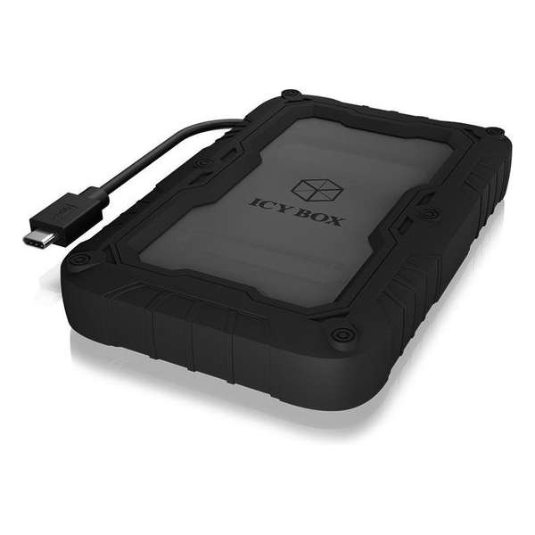 ICY BOX IB-AC603P-C31 behuizing voor opslagstations 2.5'' HDD-/SSD-behuizing Zwart